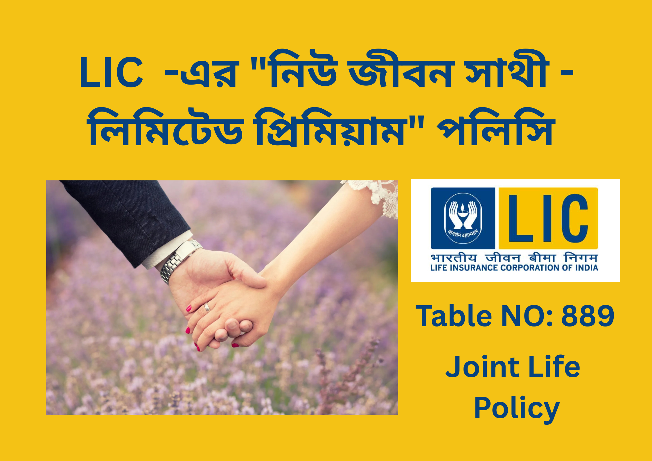 LIC -এর “নিউ জীবন সাথী – লিমিটেড প্রিমিয়াম” পলিসি